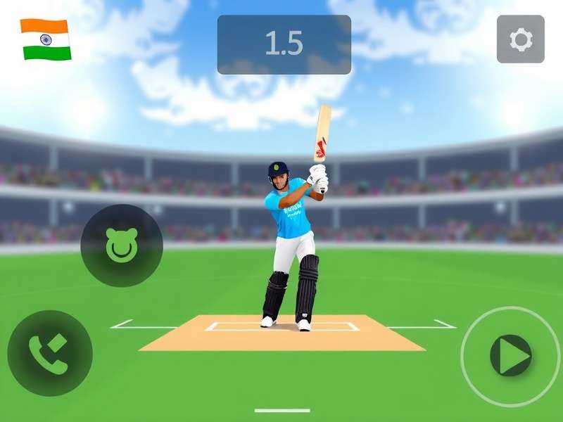 India Cricket Icon Gameplay Screenshot